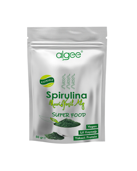 algee® Spirulina Toz 50 gr