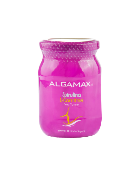 ALGAMAX Spirulina Yosun & L-Carnitine Kapsül