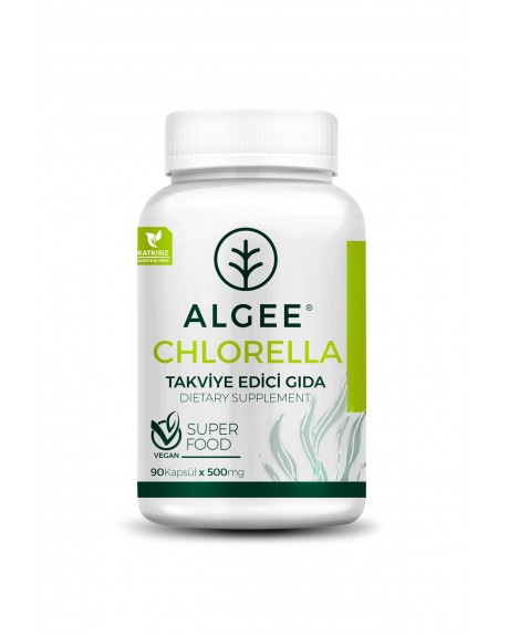 ALGEE® Chlorella Bitkisel Kapsül 500 mg x 90 Adet